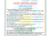 GIẤY CHỨNG NHẬN 