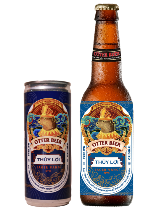 Bia Thủy Lợi Lager - Vàng